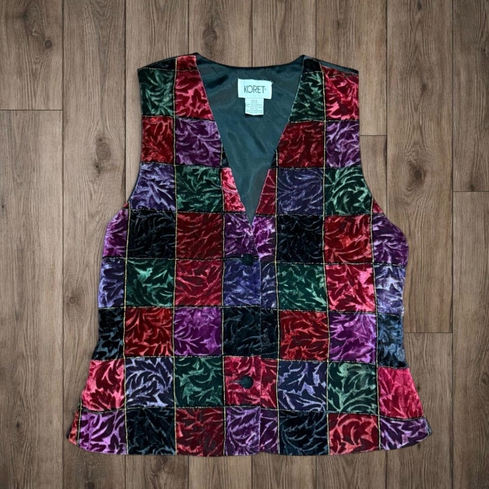 Koret Women's‎ Multicolor Patchwork Vest